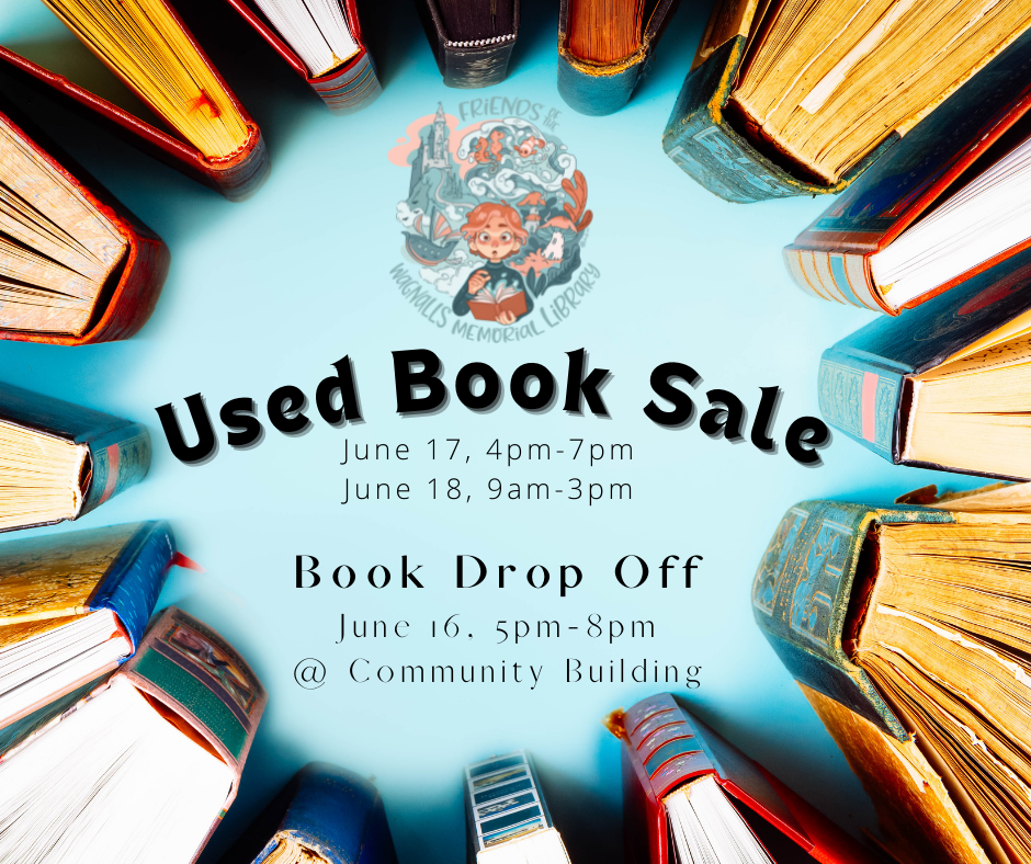 Used Book Sale - Wagnalls Memorial Foundation